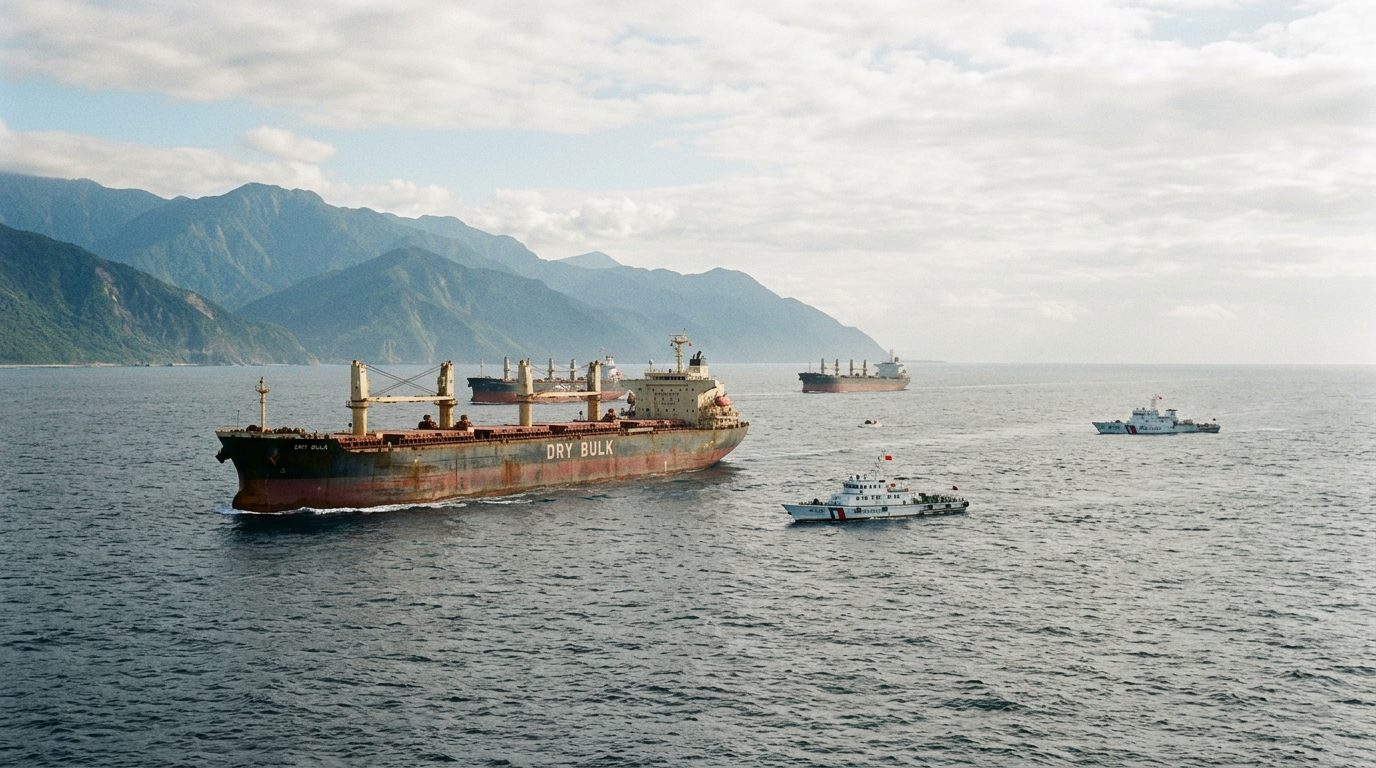 China Expands Coast Guard Operations Along Taiwan's Pacific Coast