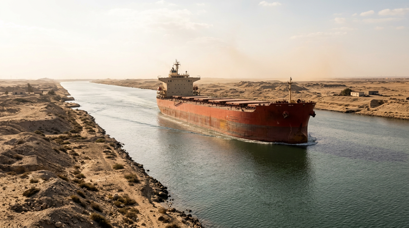 Suez Canal Transits Resume as Red Sea Route Shows Signs of Recovery