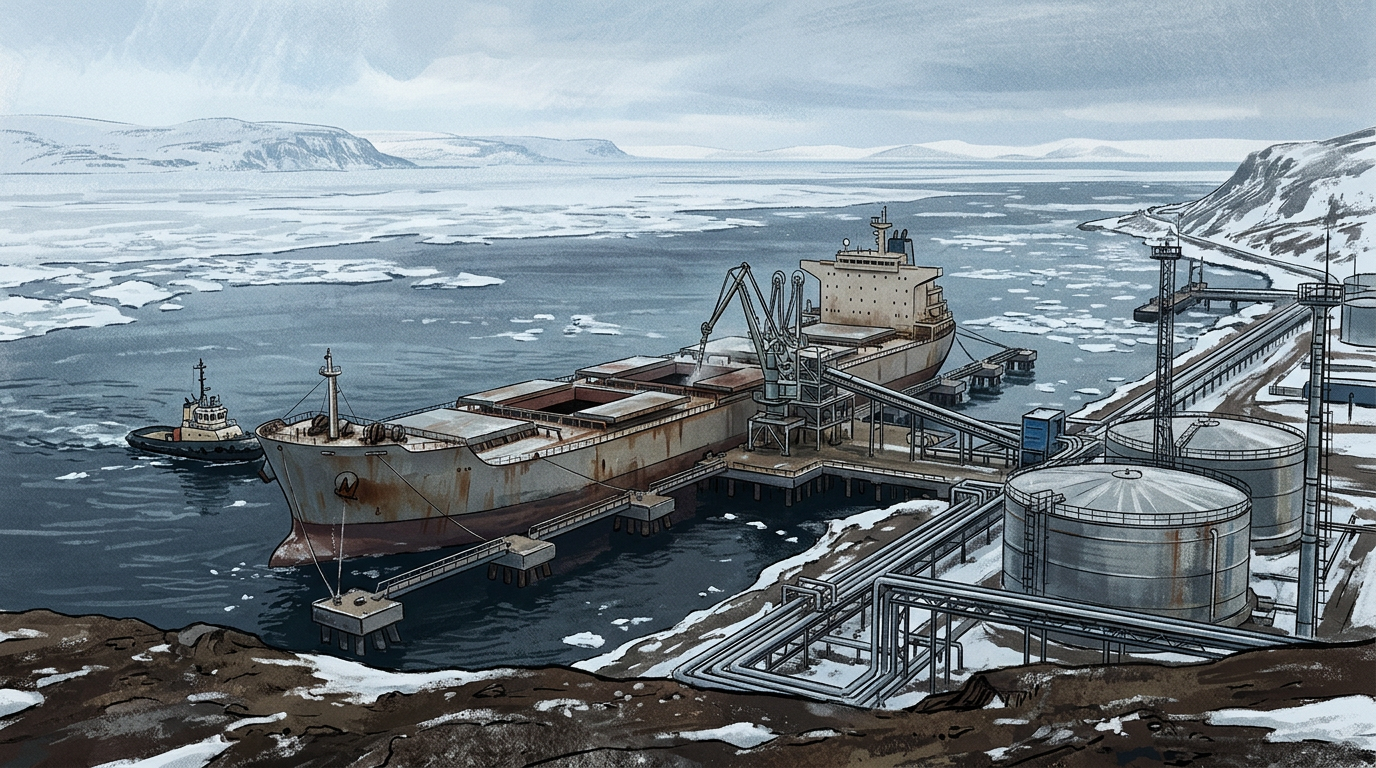 Russia Commences Crude Exports from Arctic Bukhta Sever Terminal