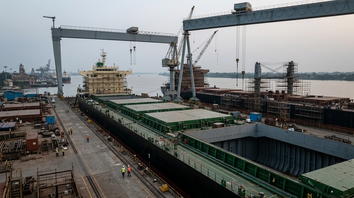 GMI Group Expands Hydrogen Bulker Fleet With Indian Shipyard Order