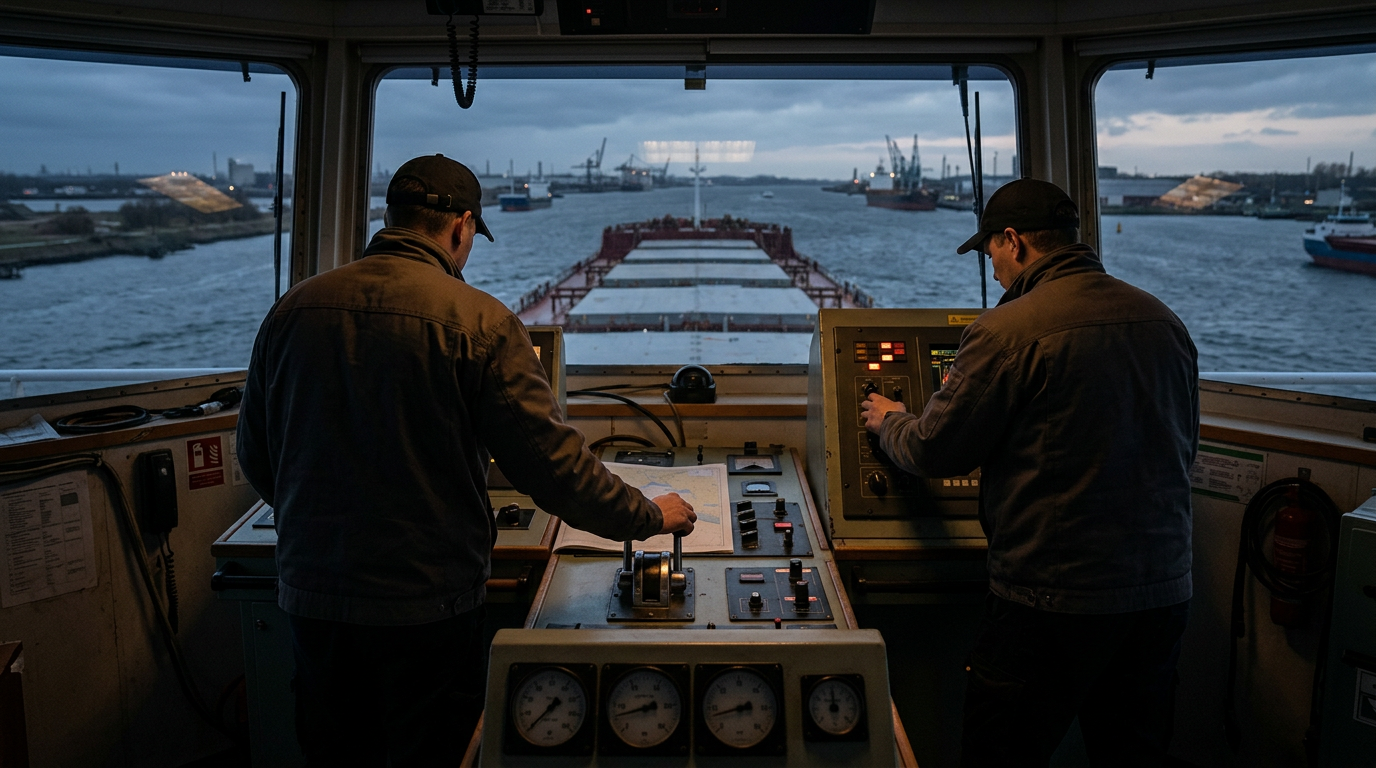 Navigational Safety: Managing Bridge Control Loss and Emergency Back-Up Systems
