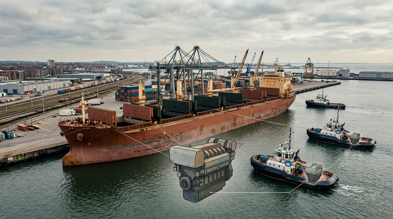 Damen Shipyards and Everllence Ink Framework Deal for 175D Engines