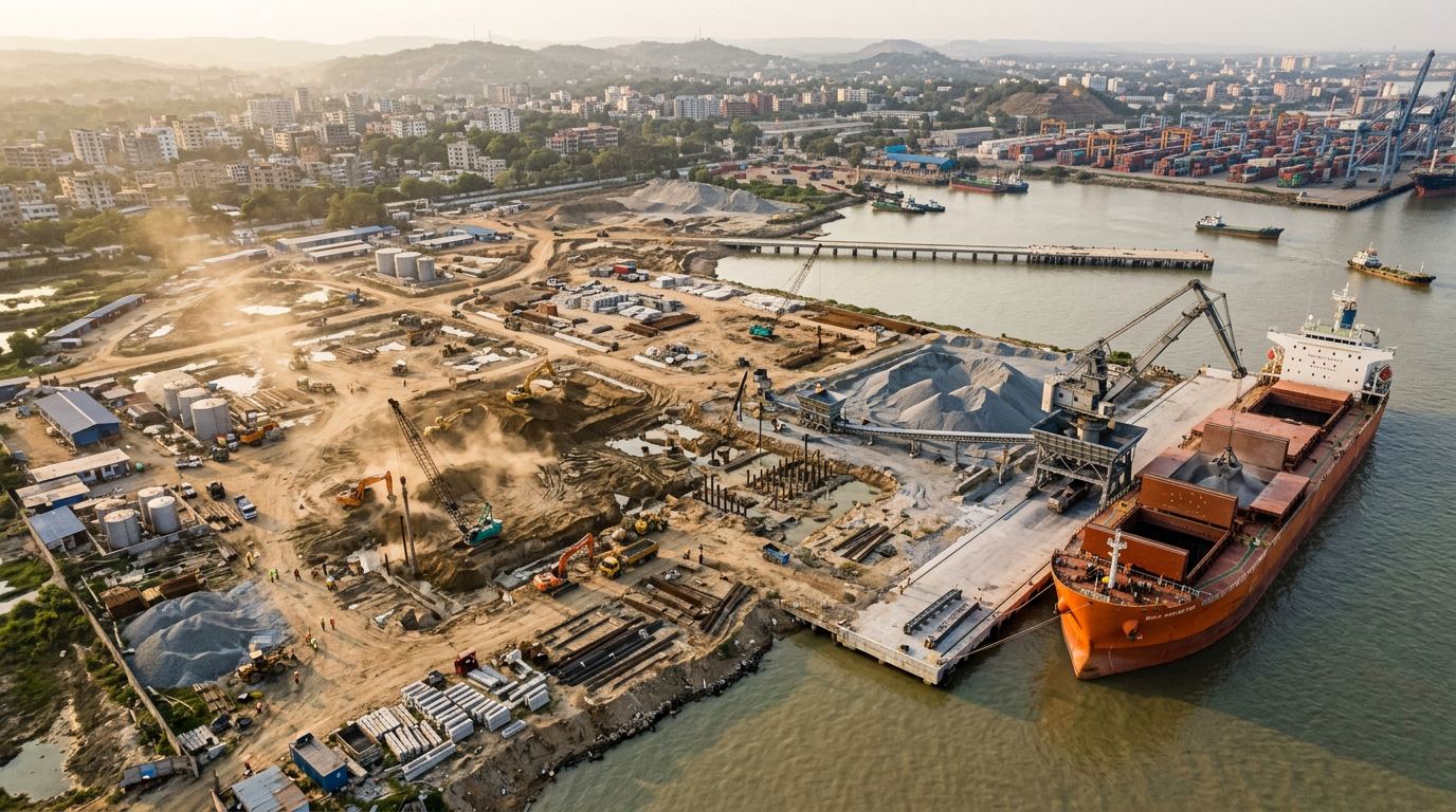 APM Terminals Begins Construction on $550m Laldia Port Facility in Bangladesh