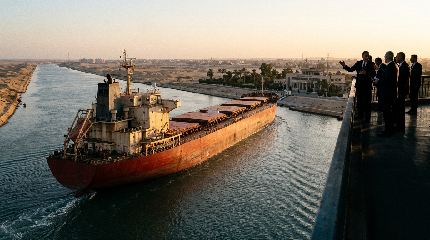Suez Canal Authority Explores Maritime Cooperation with SADC Envoys