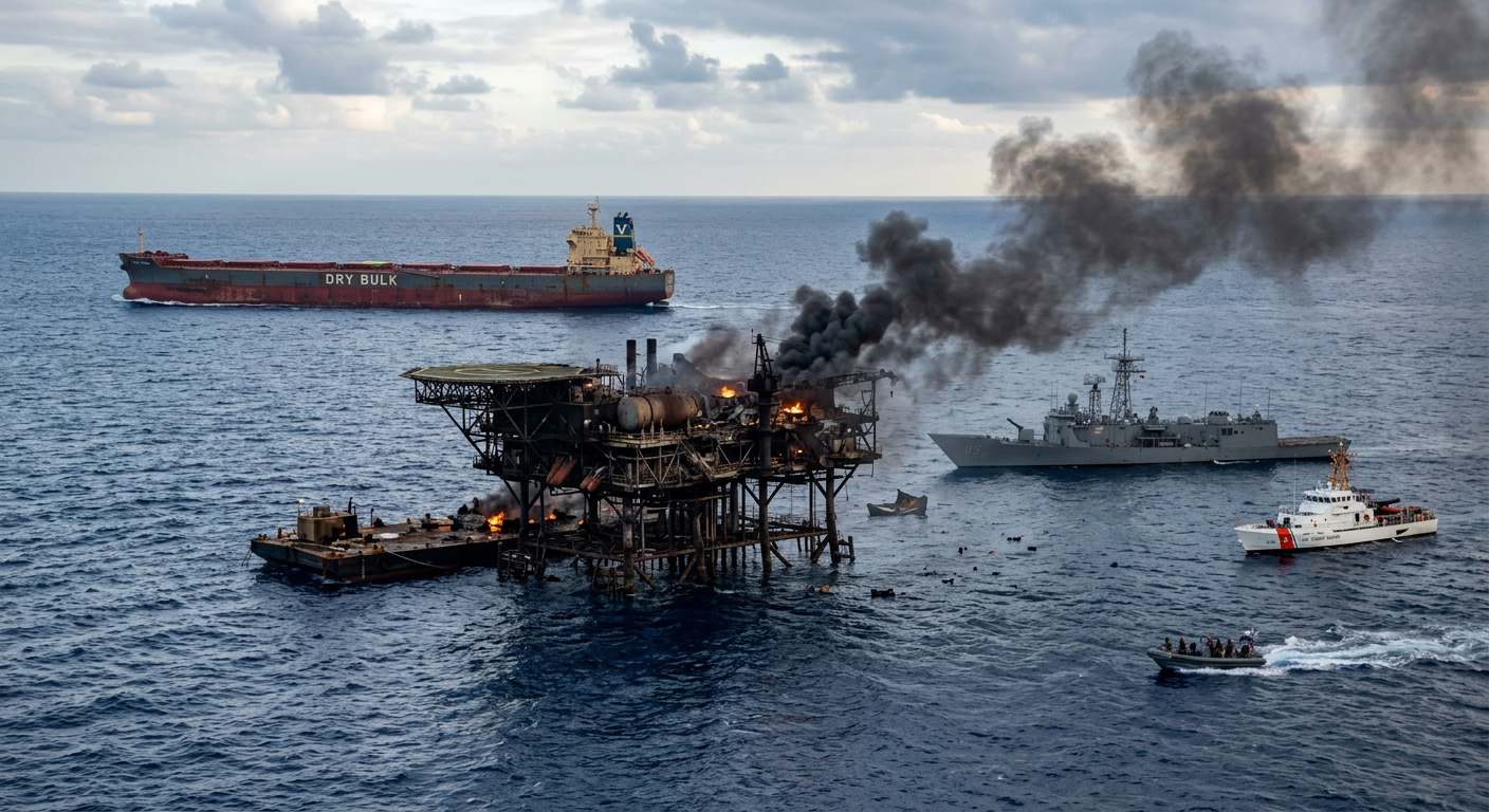 US Forces Sink Refueling Vessel Linked to Illicit Trade in Eastern Pacific