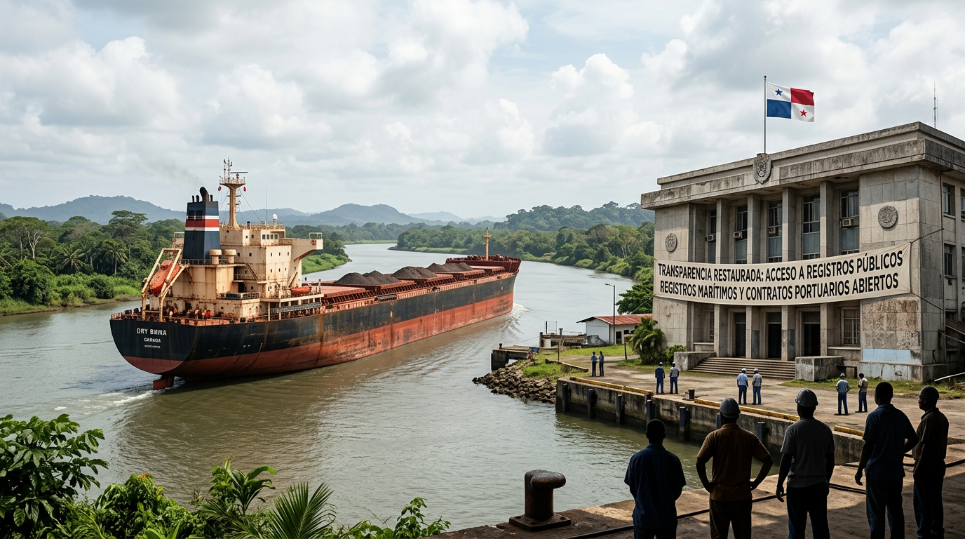 Panama Revokes 10-Year Secrecy Rule on Port Concessions