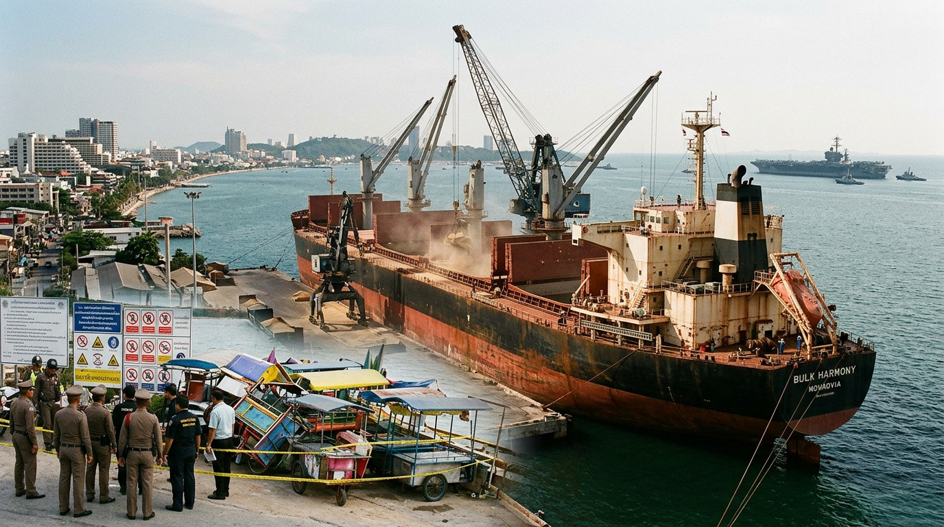 US Navy Carrier Scheduled for Port Call in Pattaya Following Middle East Deployment
