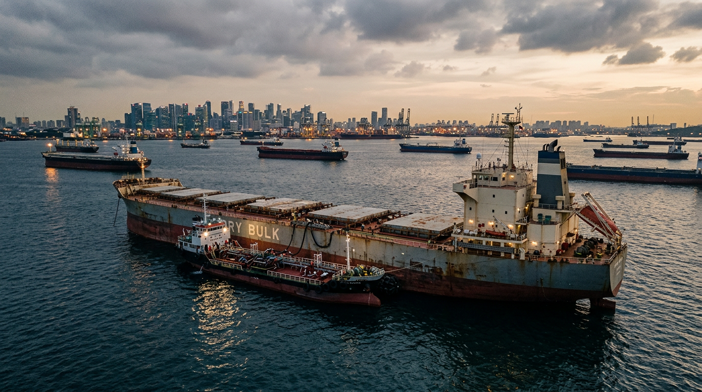 Singapore Bunker Market Tightens as VLSFO and HSFO Lead Times Stretch