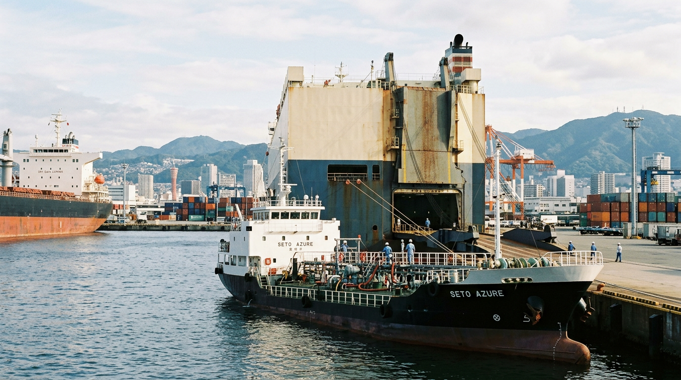 Osaka Gas Completes First Ship-to-Ship LNG Bunkering in Osaka Bay