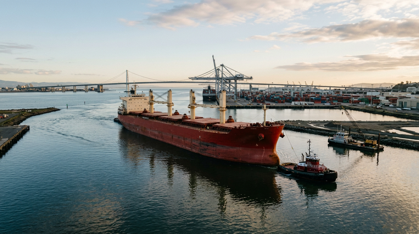 Port of Oakland Signs Design Agreement for $642 Million Harbor Widening