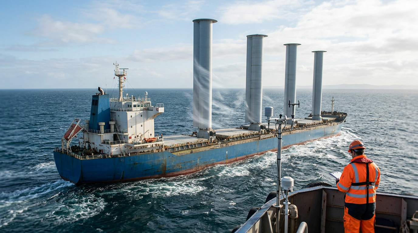 Lloyd's Register Verifies SunRui's Suction Sail Performance Modelling