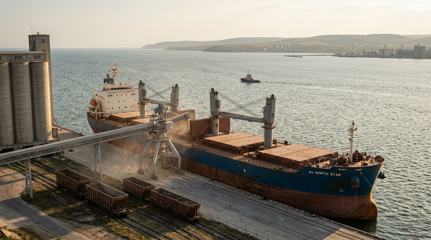 Black Sea Grain Export Slowdown Challenges Dry Bulk Market