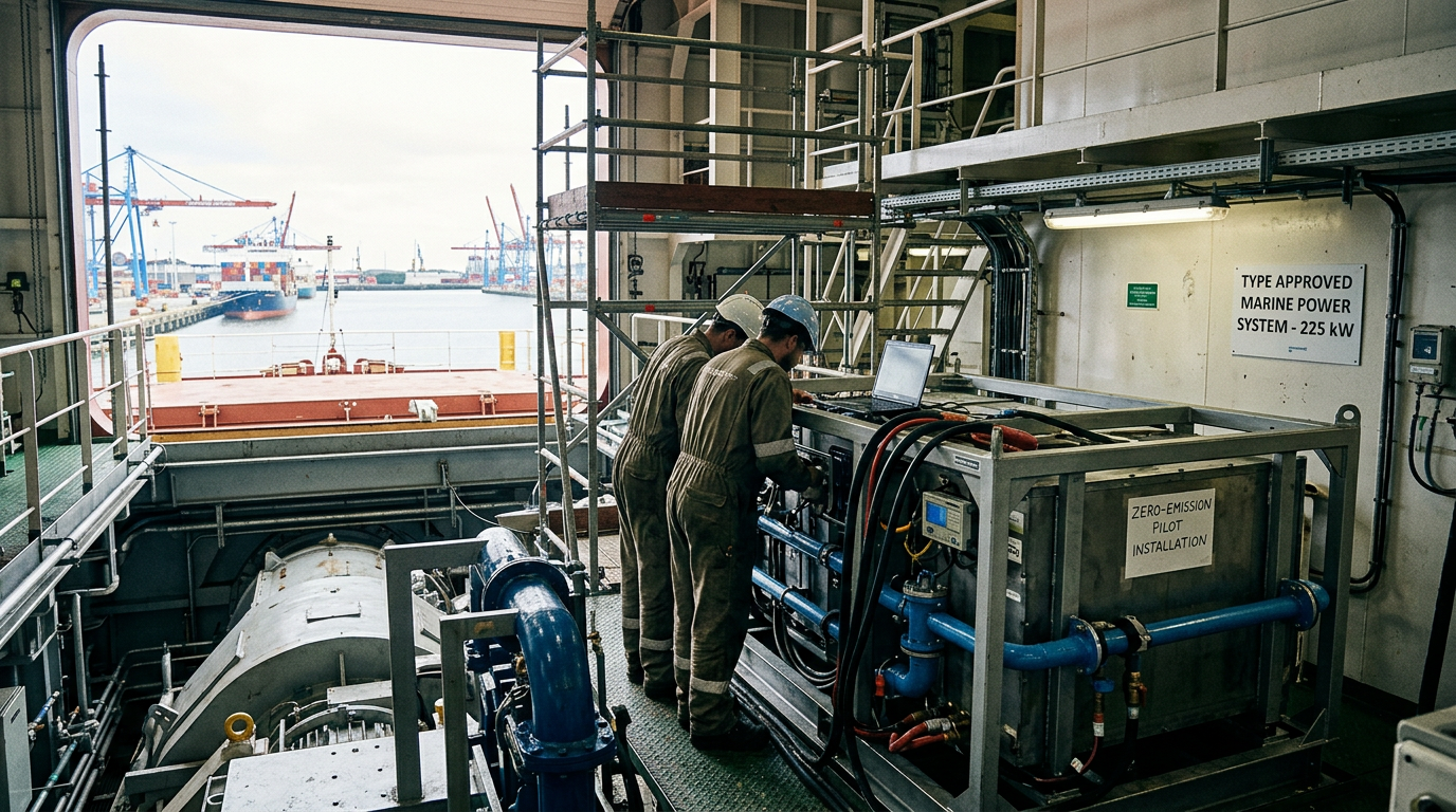RINA Grants Type Approval for PowerCell Marine Fuel Cell System