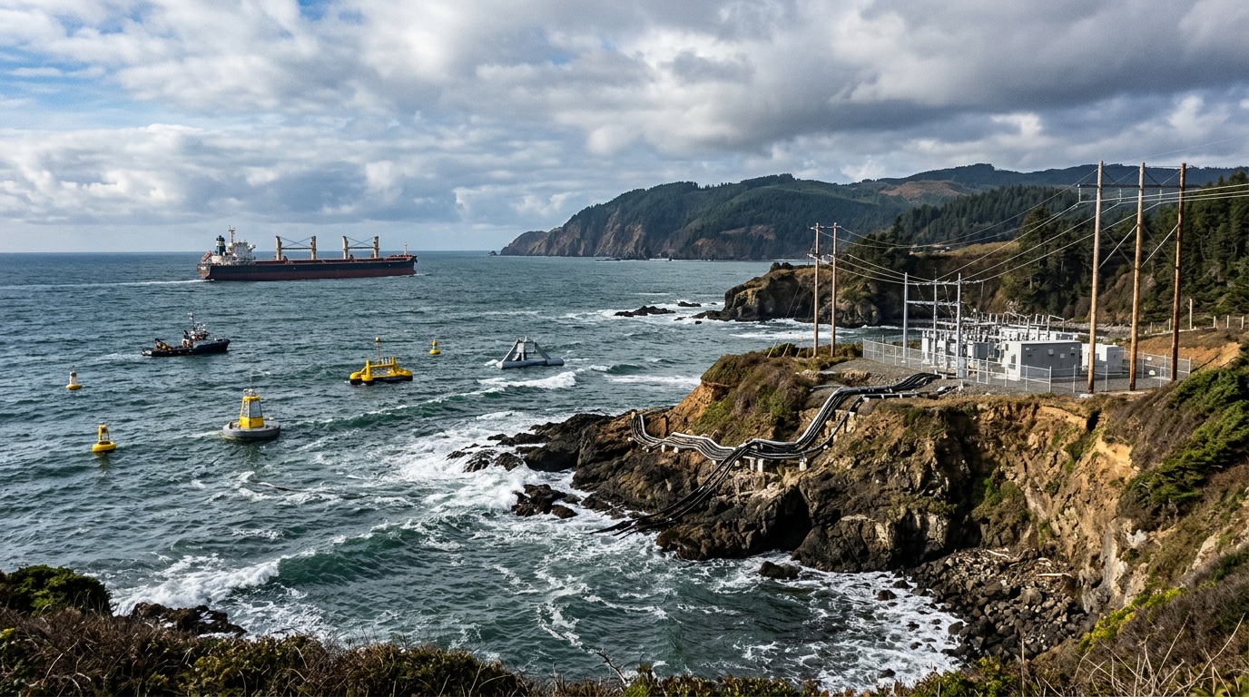 First Grid-Connected Wave Energy Test Facility Opens in Continental US