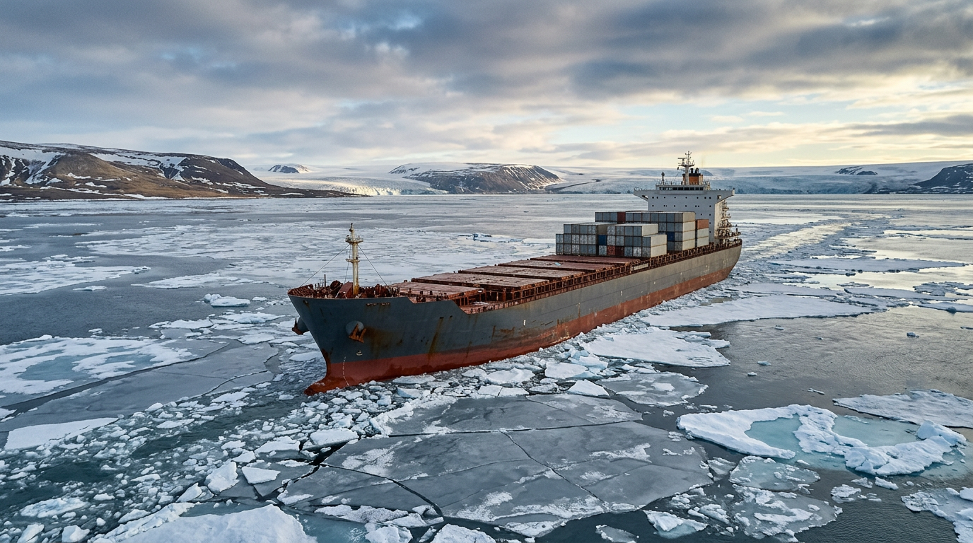 South Korean Arctic Container Trial Misses Volume Target