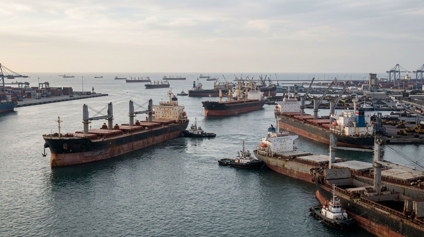 Container Schedule Reliability Slips to 56.4% as Delays Absorb 2.3M TEU