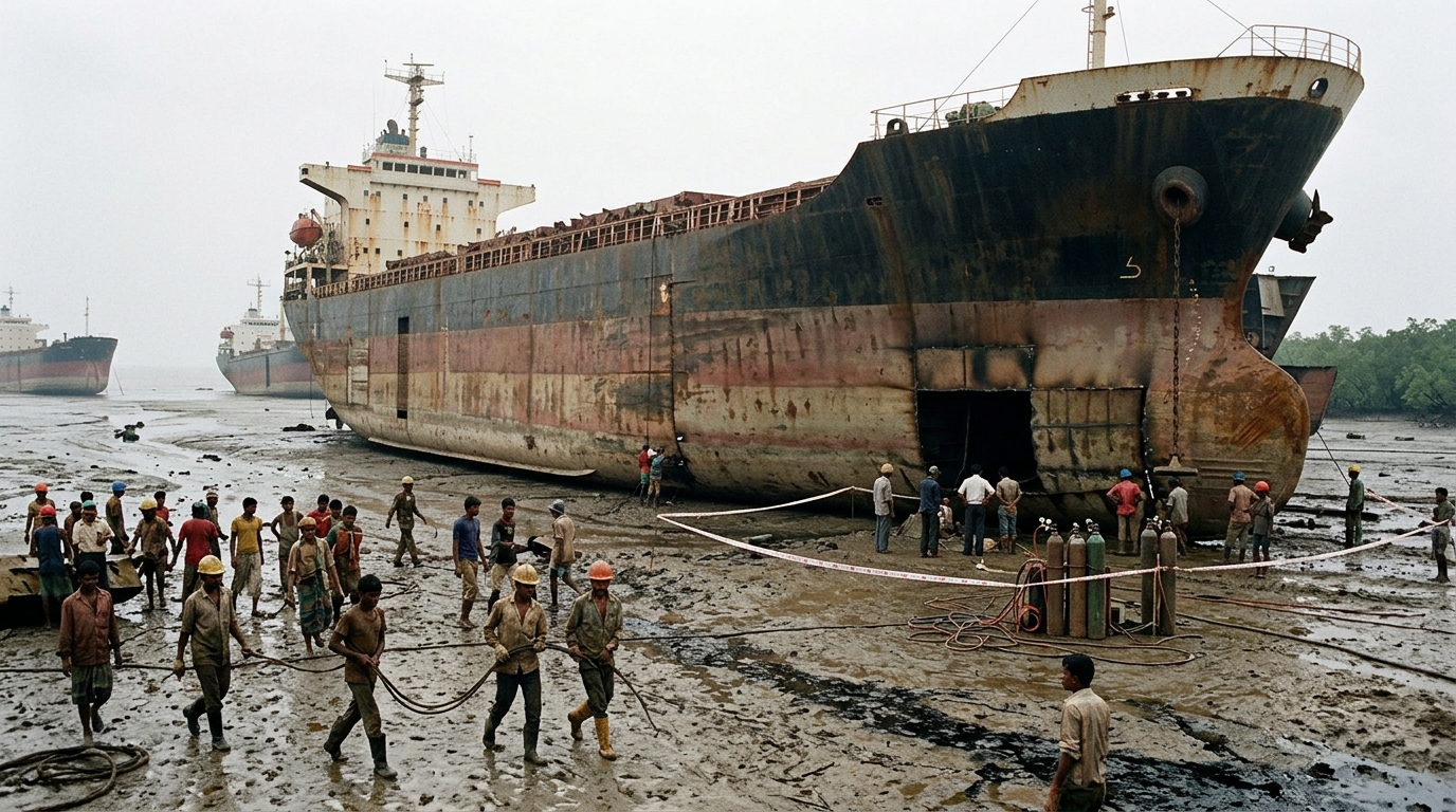 Bangladesh Ship Recycling Fatality Prompts Calls for Stricter Pre-Cutting Safety Protocols
