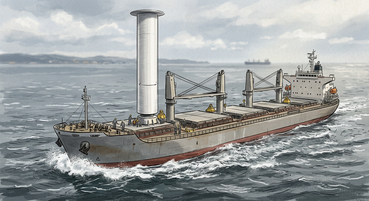 Maersk to Install Anemoi Rotor Sail on 8,700 TEU Vessel