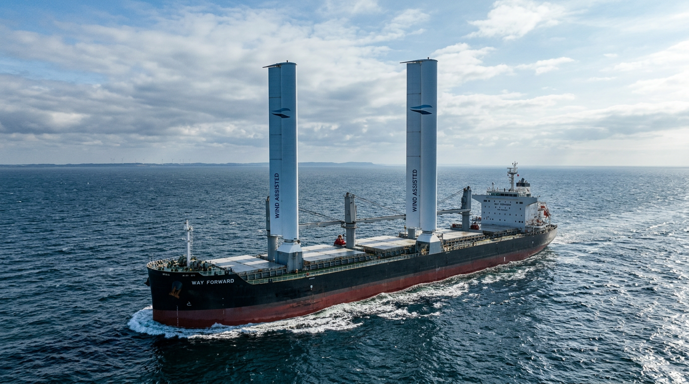 Wallenius Marine Selects Oceanbird Wing Sails for Multi-Fuel Car Carrier