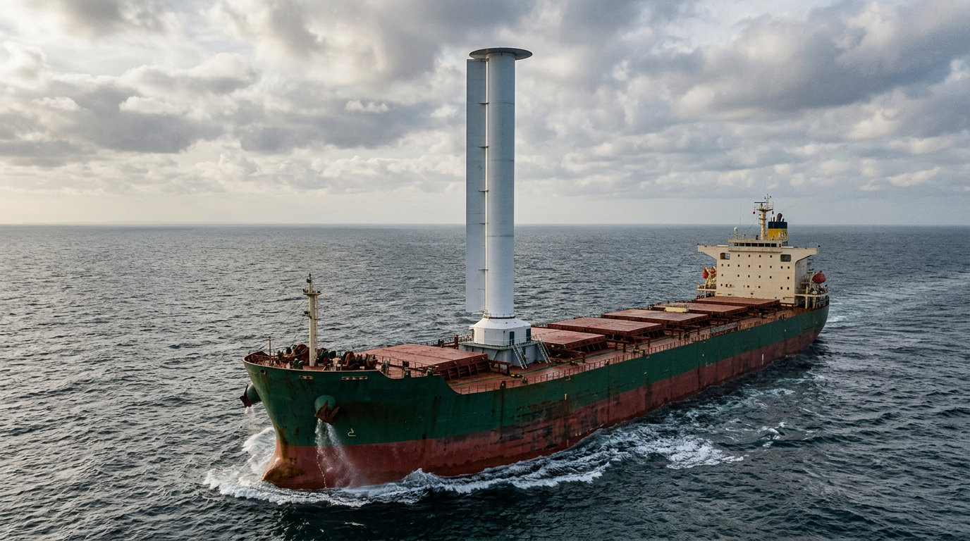 Maersk to Pilot Anemoi Rotor Sail in Landmark Container Retrofit