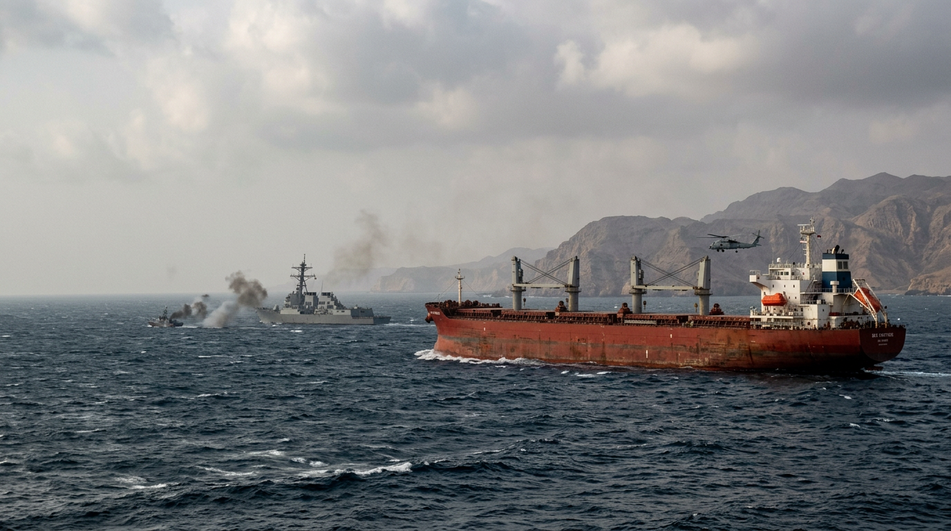 Strait of Hormuz Tensions Escalate Following Tanker Attack and US Counterstrike