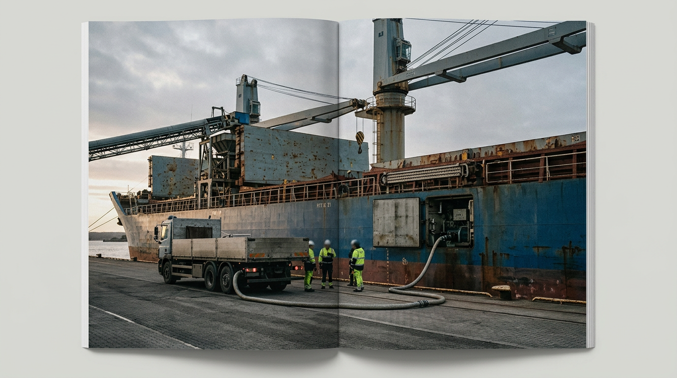 MB Energy Completes Methanol Bunkering Trial at Port of Kiel