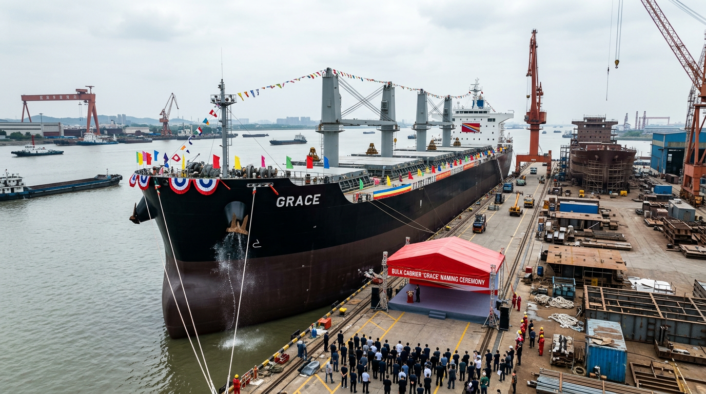 OOCL Christens Second 24,000 TEU Methanol Dual-Fuel Vessel at NACKS