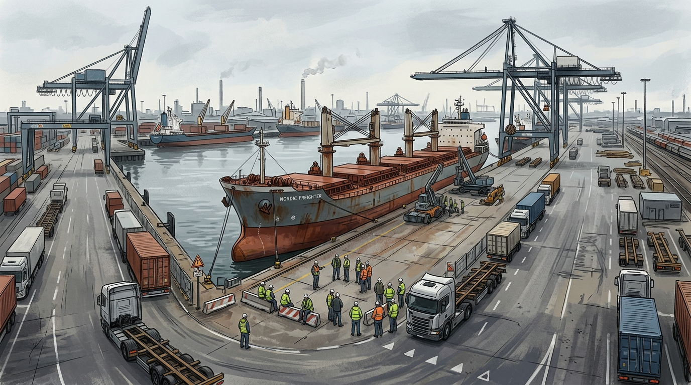 Hapag-Lloyd Alerts Market to Port Delays Across Germany and Rotterdam