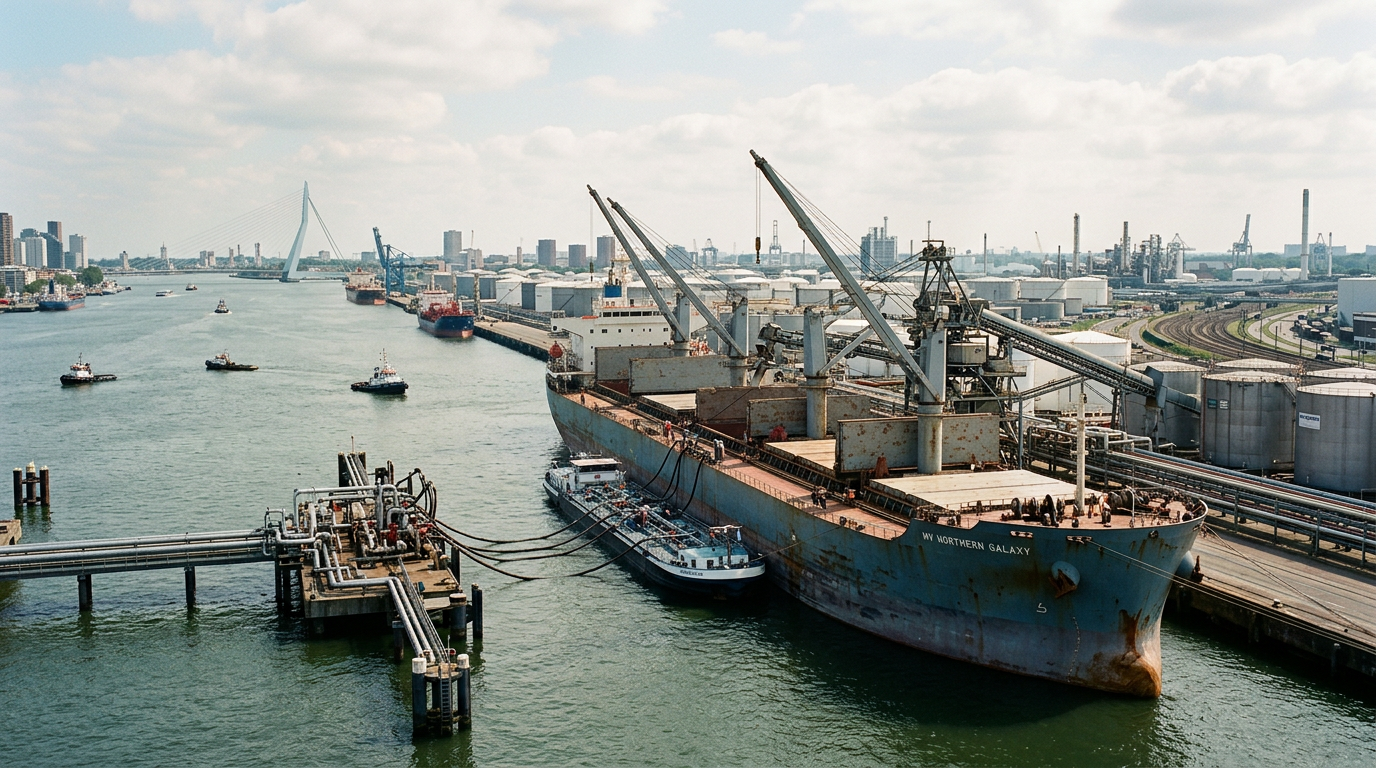 Rotterdam B30-VLSFO Prices Hold Steady as Conventional Bunkers Rise