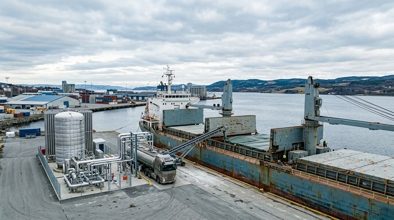 Gasum Launches 13th Liquefied Biogas Station at Port of Trondheim
