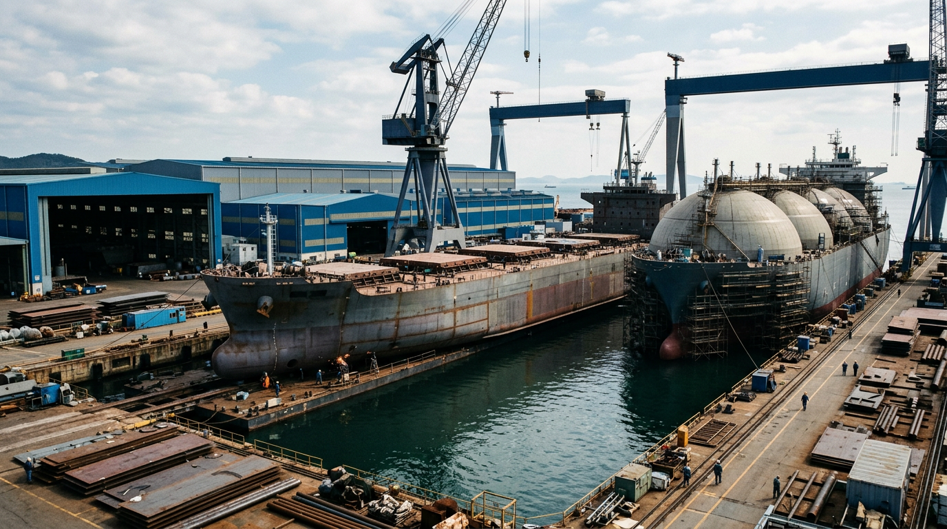 Dorian LPG Linked to Three-Ship VLGC Order at Hanwha Ocean