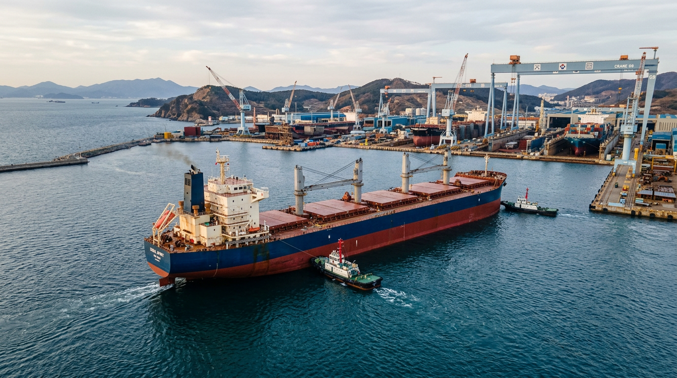 South Korean Shipbuilders Exceed Annual Merchant Vessel Order Targets
