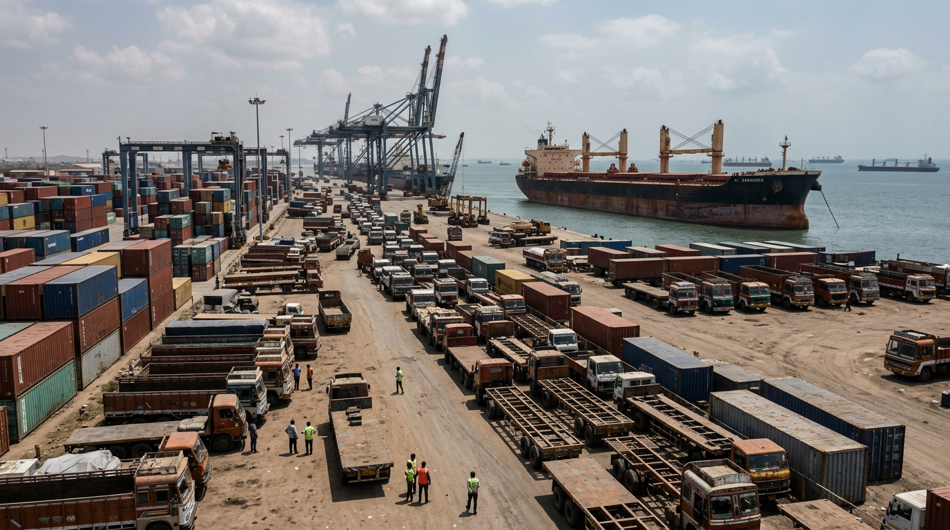 Stalemate Over Empty Container Handling Escalates at Mundra Port