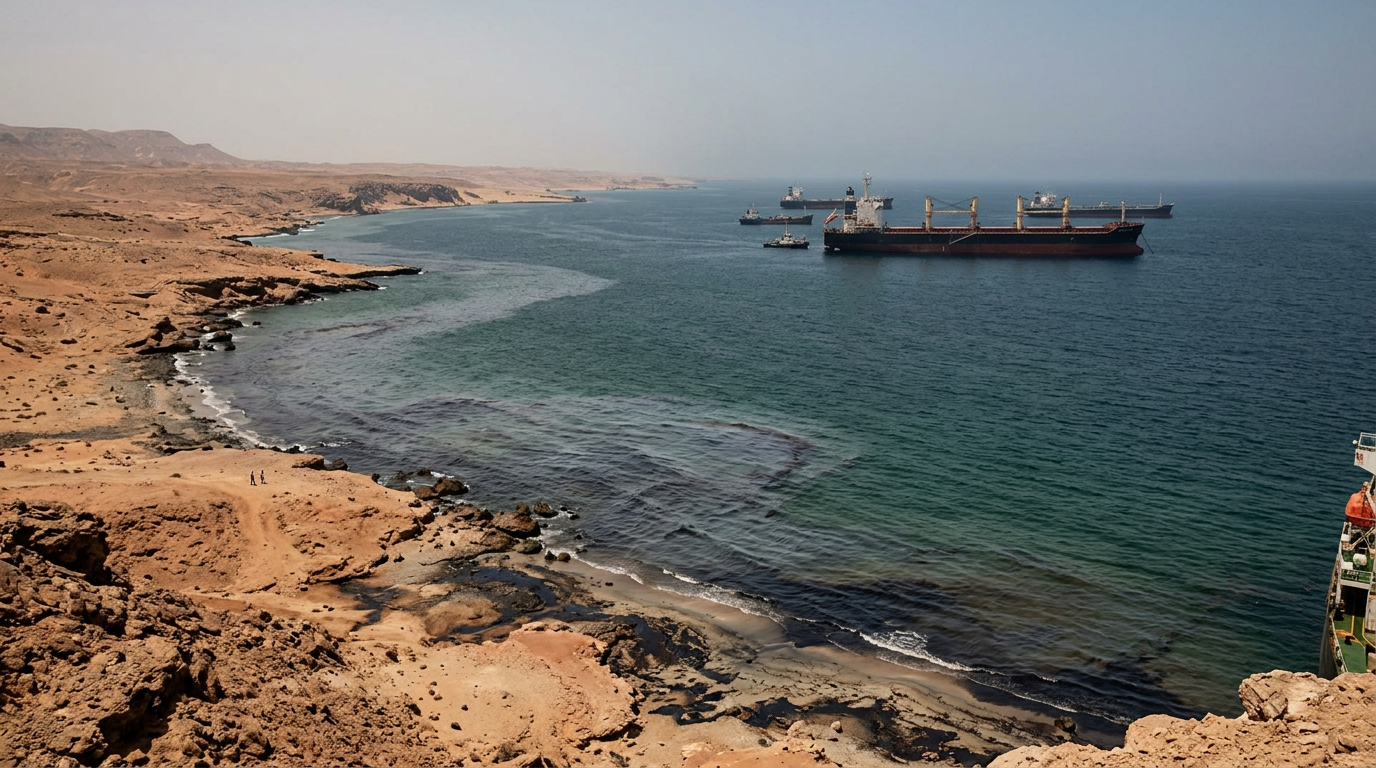 Oil Slick Off Yemen Coast Linked to Ship-to-Ship Cargo Transfers