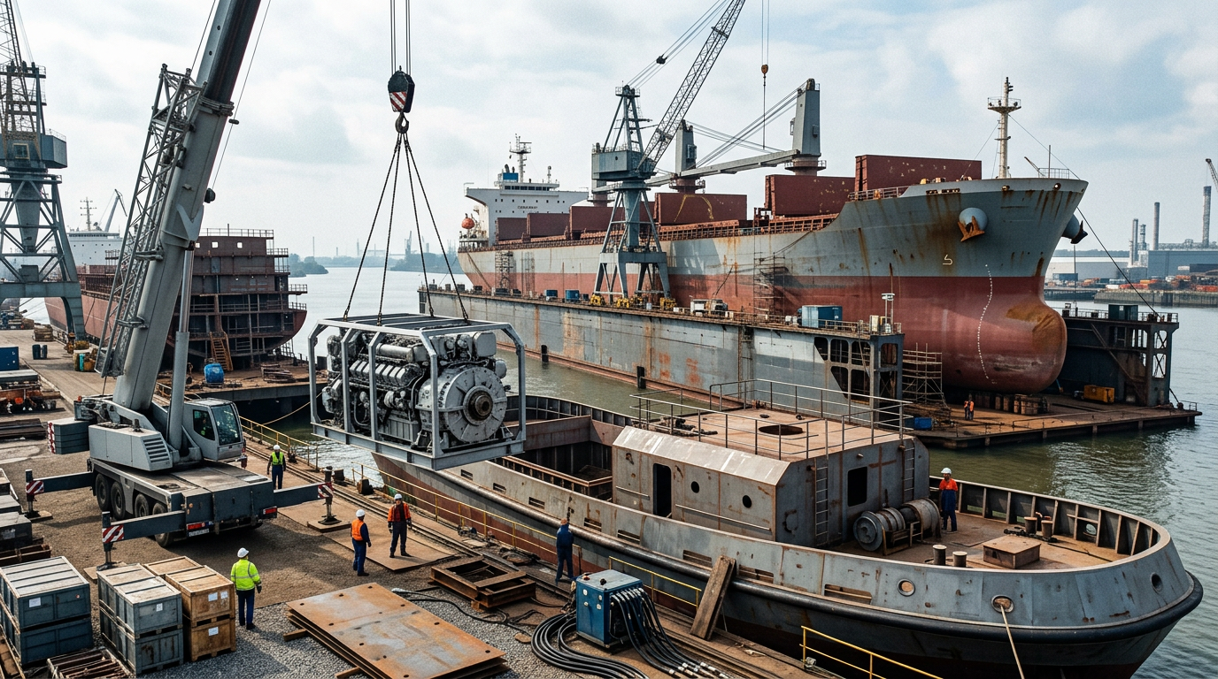 Damen and Everllence Enter Framework Deal for Engine Supply