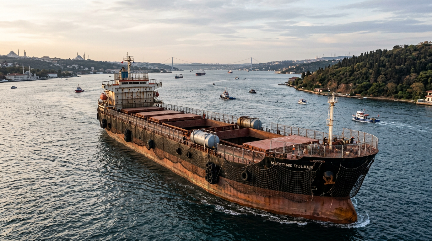 Merchant Ships Deploy Makeshift Defenses Against Black Sea Drone Threats
