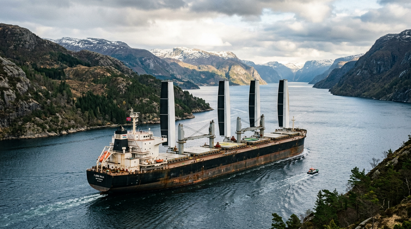 Kongsberg Maritime Leads WINTEGRATE Wind Propulsion Initiative