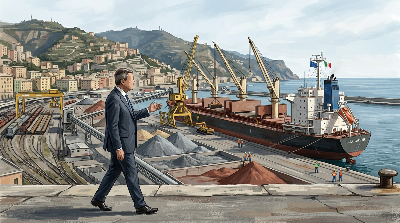 European Coordinator Assesses Port Infrastructure and Rail Links in Genoa