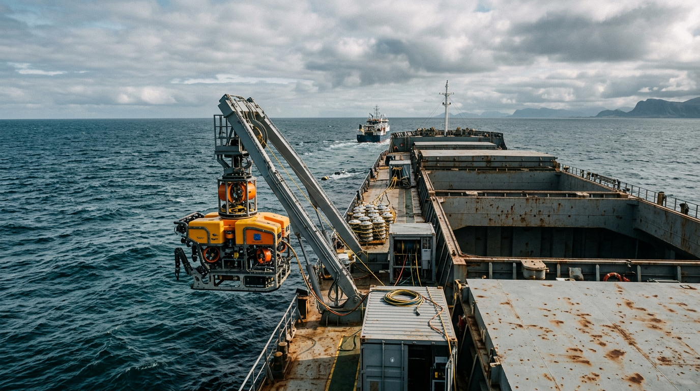 Shearwater Secures North Sea OBN Survey Award Utilising Electric ROVs