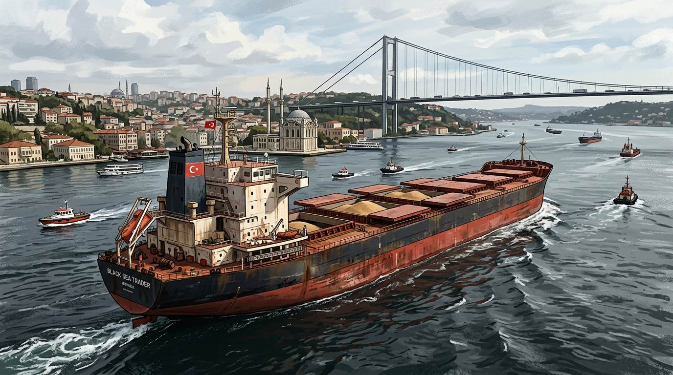 Turkey Formulates Black Sea Grain Plan in Talks with Russia and Ukraine