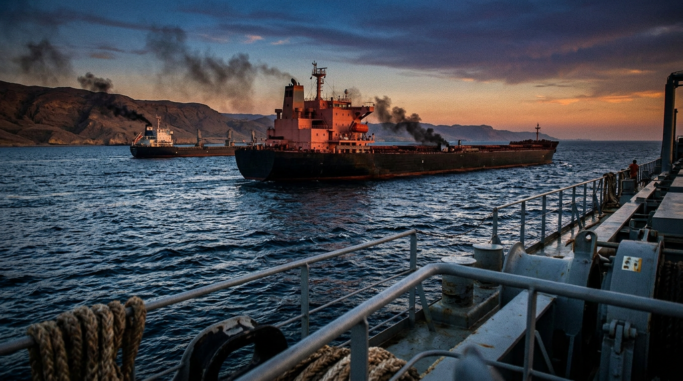 Regional Shipping Alert Raised Following Reported Tanker Strikes Near Hormuz